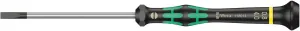 Wera 05118014001 2035 Screwdriver for slotted screws for electronic applications, 0.80 x 4 x 80 mm