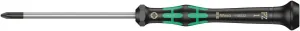 Wera 05118032001 2055 PZ Screwdriver for Pozidriv screws for electronic applications, PZ 1 x 80 mm