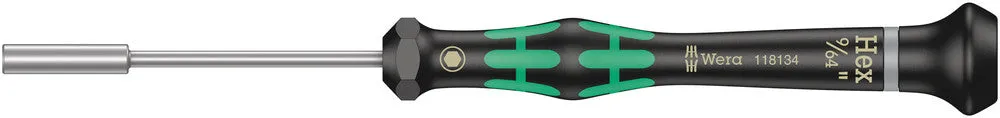 Wera 05118134001 2069 Nutdriver for electronic applications, 9/64" x 60 mm
