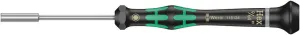 Wera 05118134001 2069 Nutdriver for electronic applications, 9/64" x 60 mm