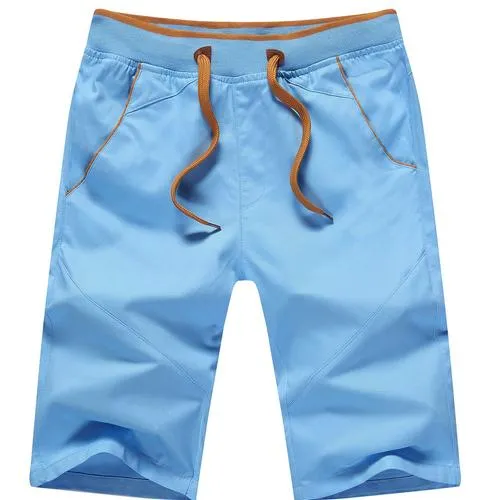 West Louis™ Mid Straight Thin Men's Beach Shorts