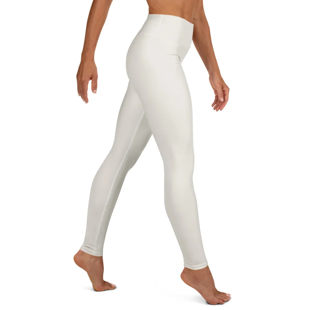 Whisper White Yoga Leggings