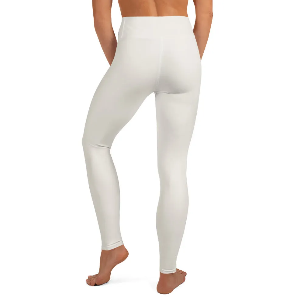 Whisper White Yoga Leggings