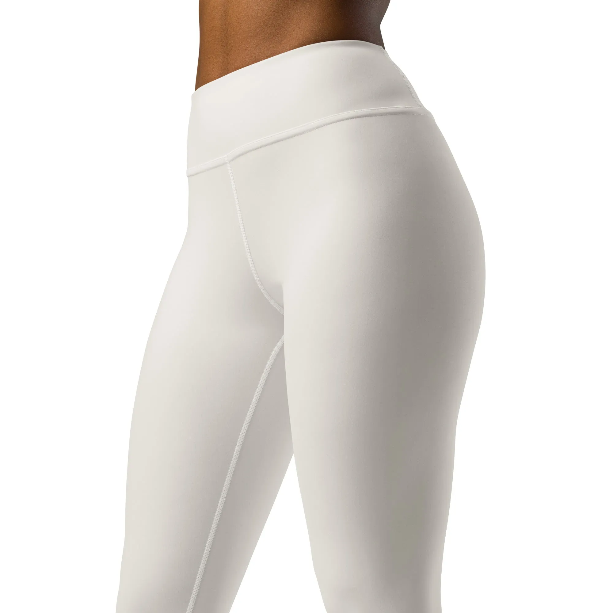 Whisper White Yoga Leggings