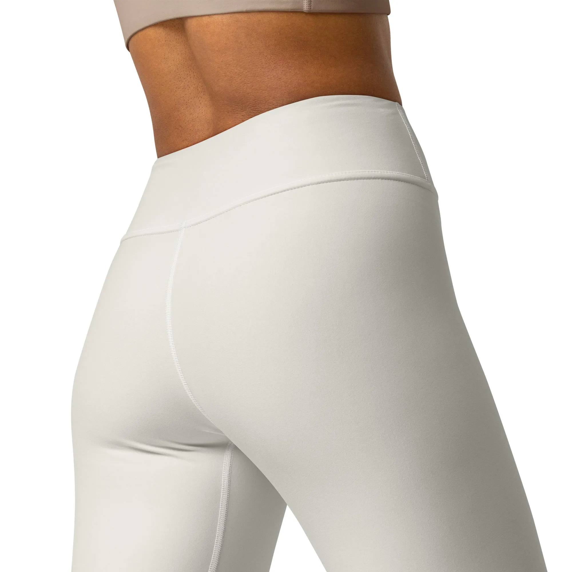 Whisper White Yoga Leggings