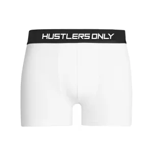 White Soft Boxer Briefs for Men