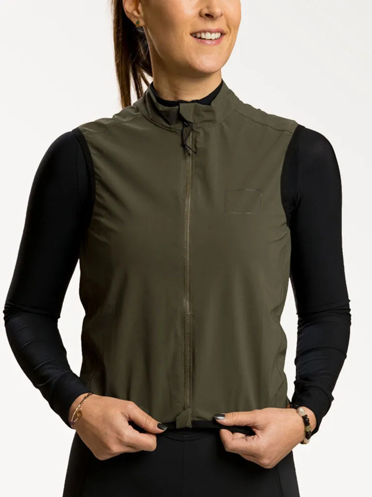 Women's All Weather Gilet - Moss