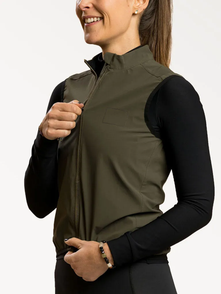 Women's All Weather Gilet - Moss