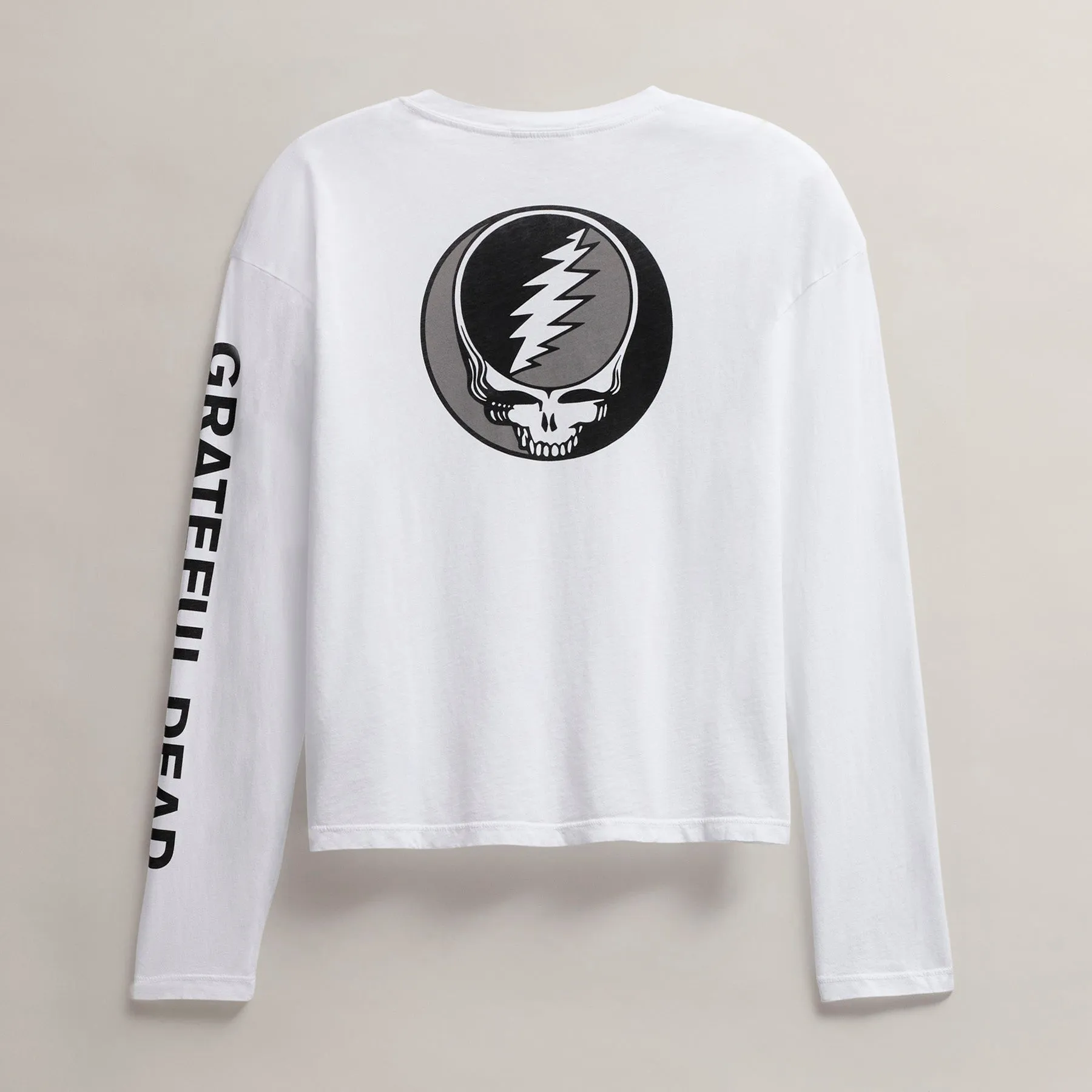 Women's Grateful Dead Long Sleeve - White/Black