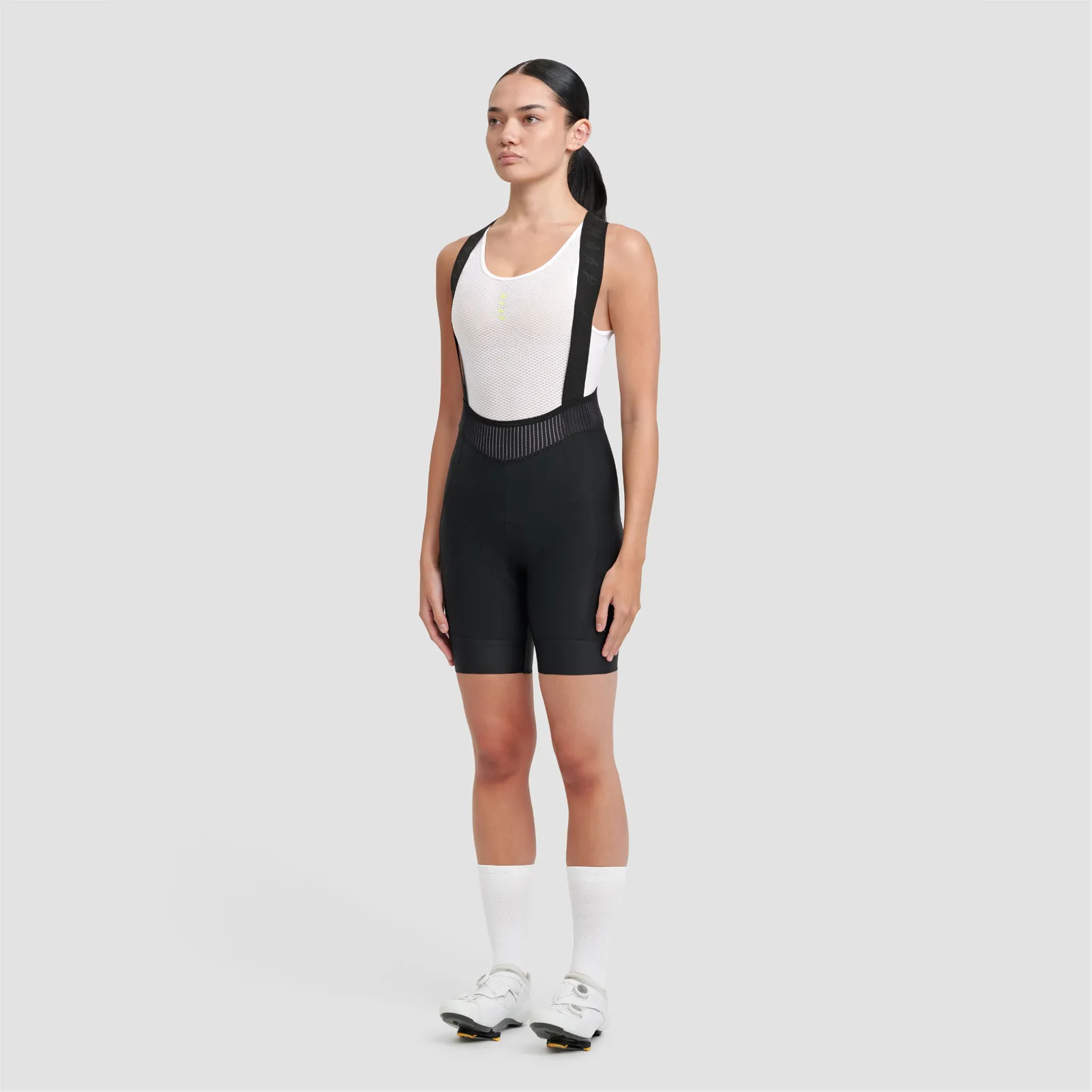 Women's Short Team Bib Evo Black/Black