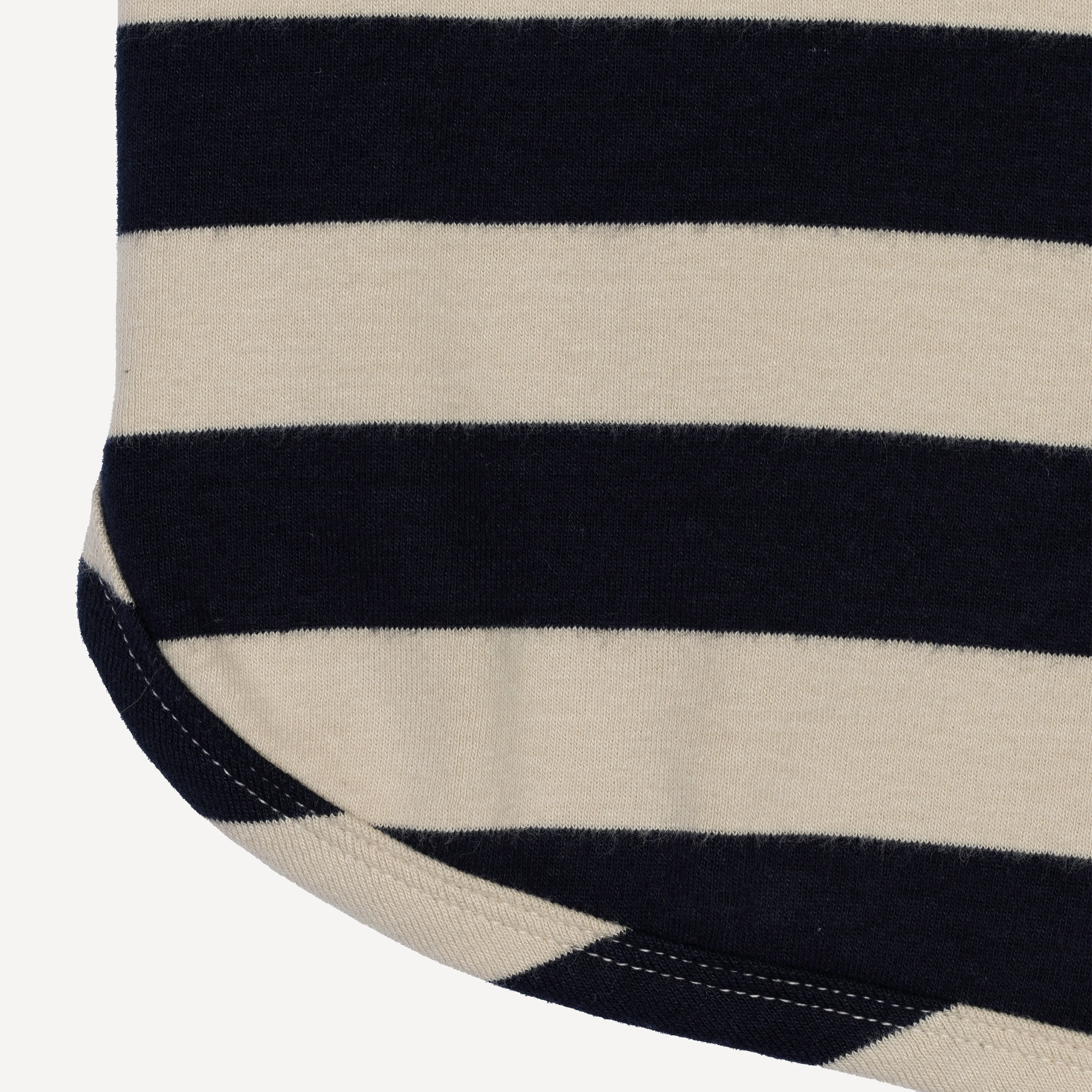 Womens Stripe Dolphin Shorts - Night Sky / Fog