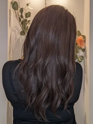 Workout Wig Human Hair | Dark Brown | Hand-Tied