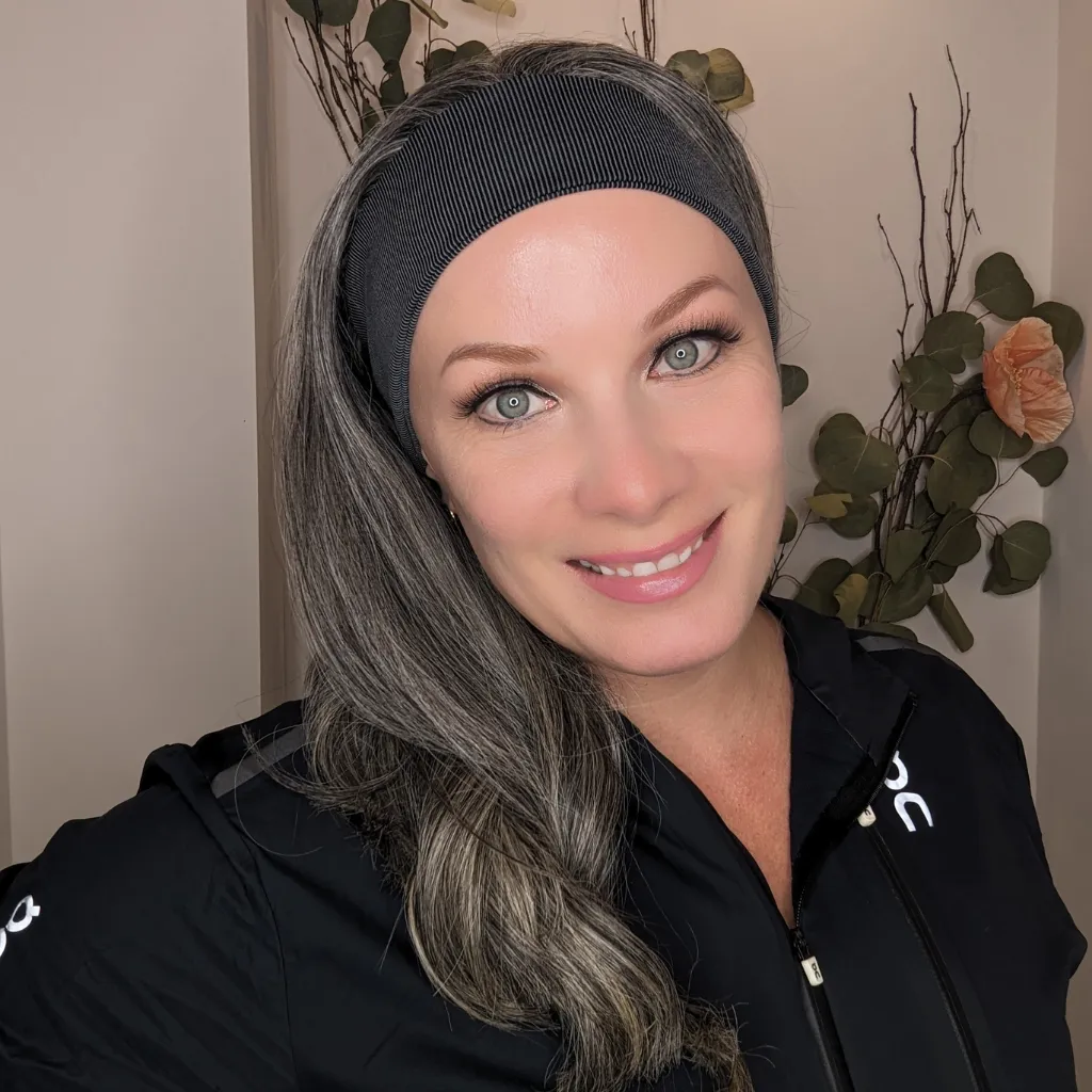 Workout Wig Human Hair | Dark Grey | Hand-Tied