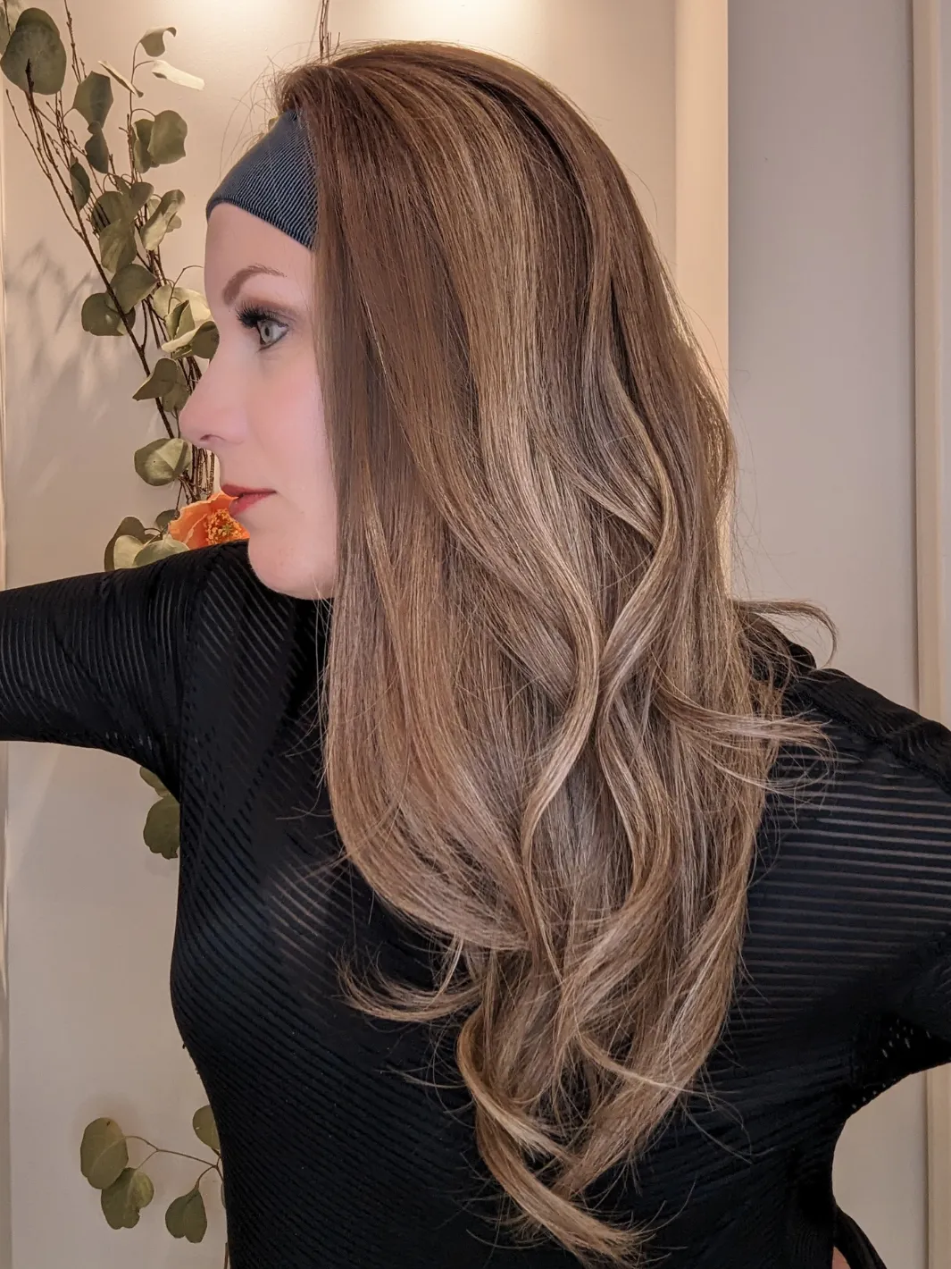 Workout Wig Human Hair | Light Brown | Hand-Tied