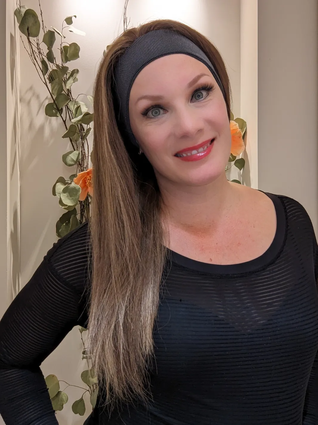 Workout Wig Human Hair | Light Brown | Hand-Tied