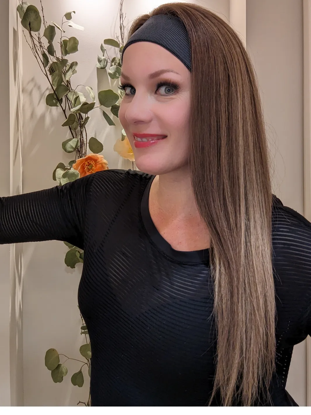 Workout Wig Human Hair | Light Brown | Hand-Tied