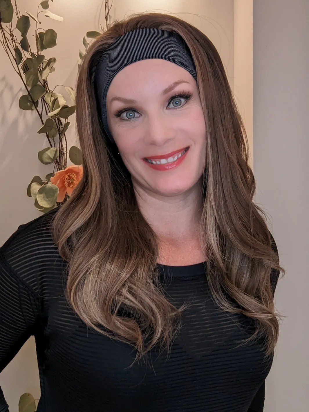 Workout Wig Human Hair | Light Brown | Hand-Tied
