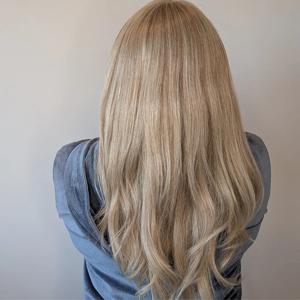 Workout Wig Human Hair | Natural Blonde | Hand-Tied