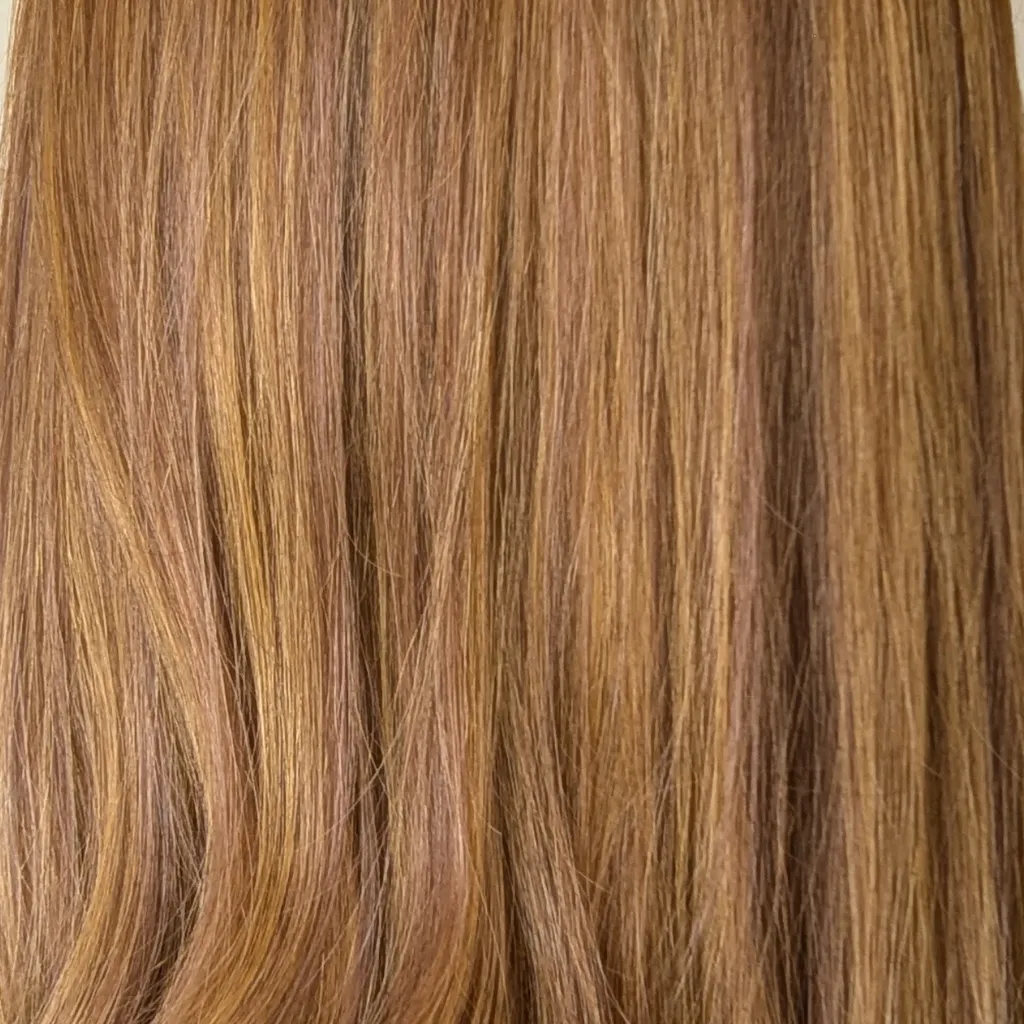 Workout Wig Human Hair | Natural Red | Hand-Tied