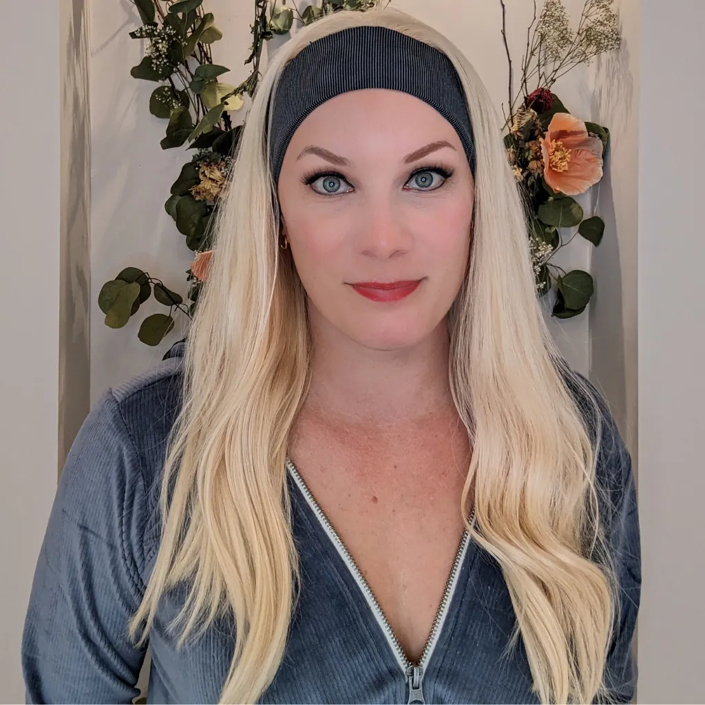 Workout Wig Human Hair | Platinum Blonde | Hand-Tied