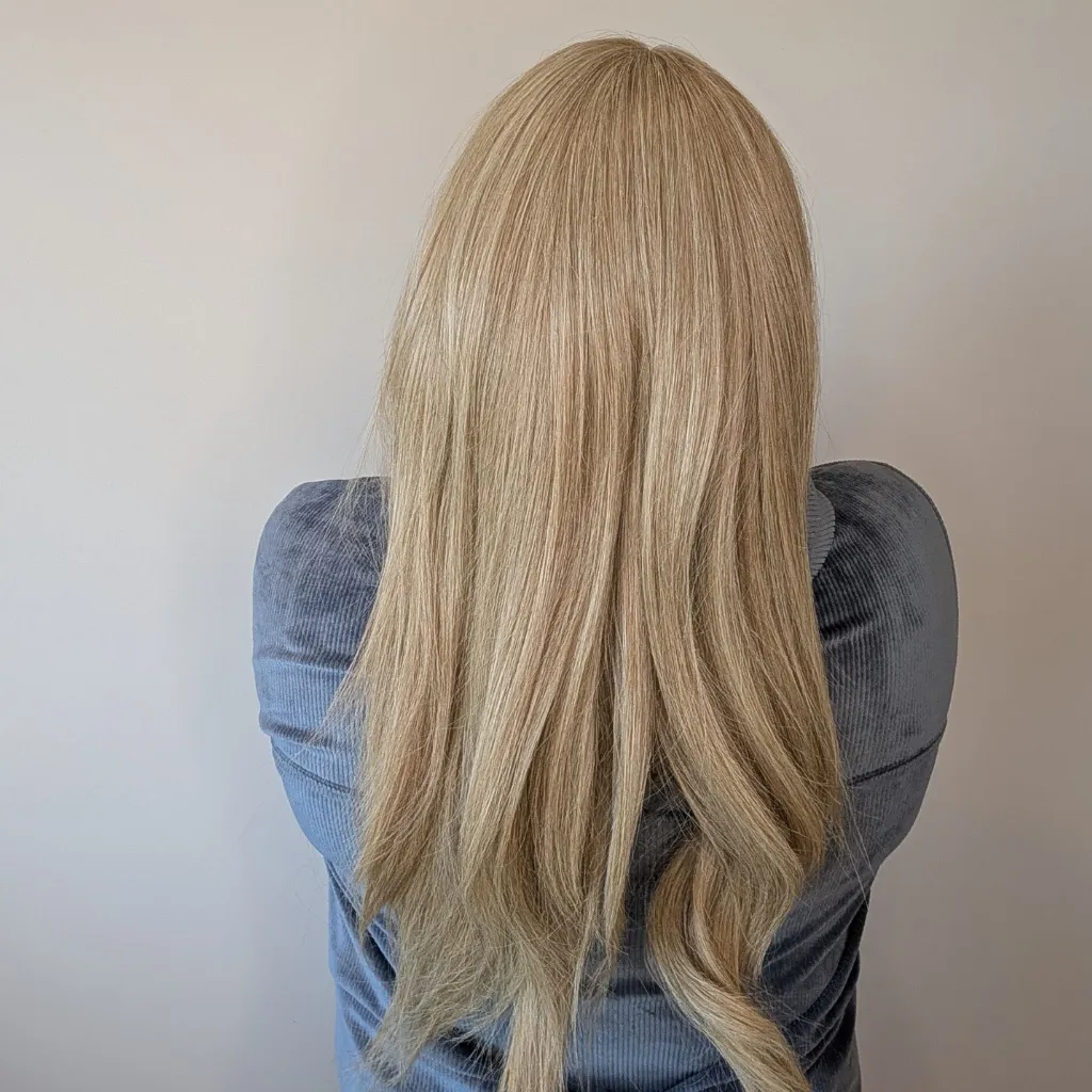 Workout Wig Luxury Synthetic | Natural Blonde | Hand-Tied