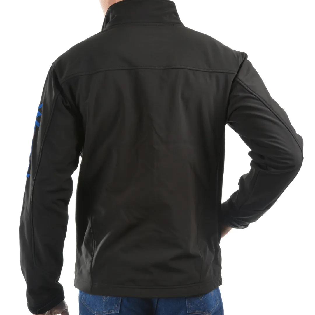 Wrangler Mens Logo Softshell Weatherproof Jacket