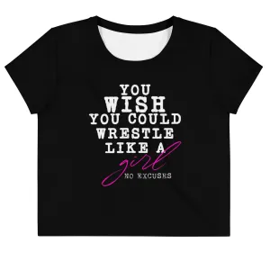 You Wish Loose Crop Tee