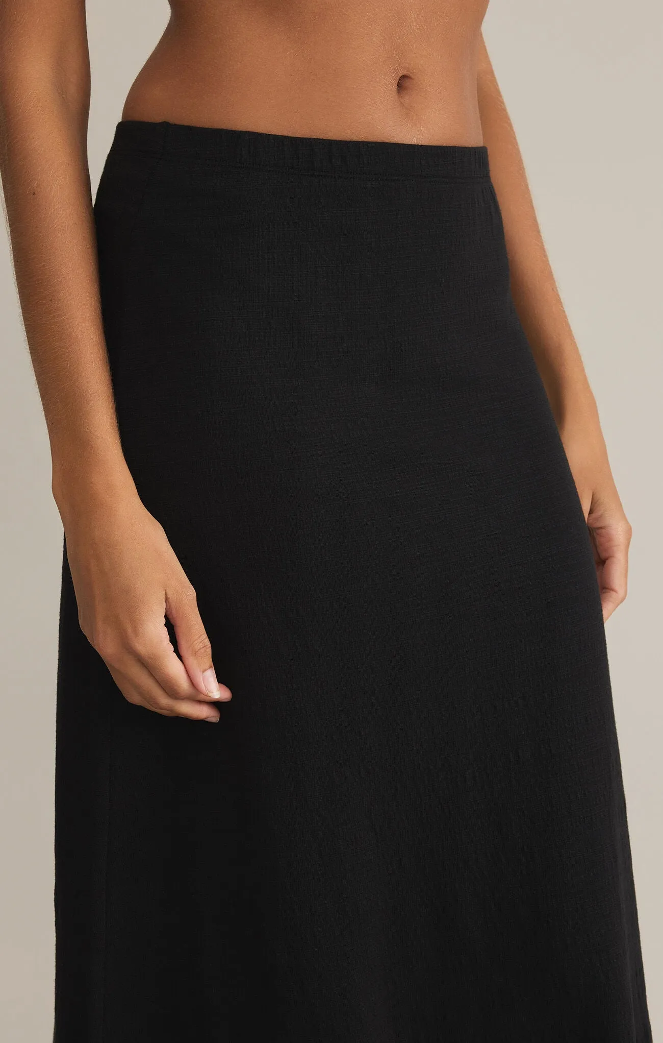 Z Supply Delavine Textured Midi Skirt