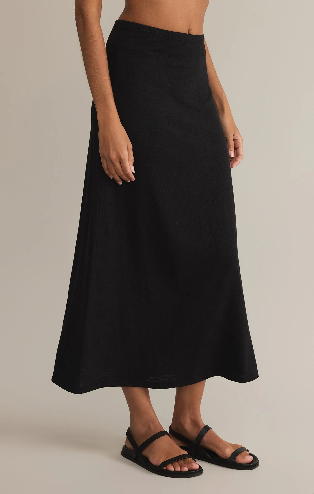 Z Supply Delavine Textured Midi Skirt